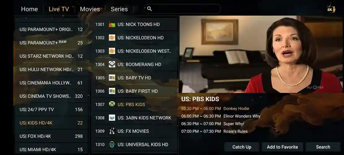 Preview 4 - Dgtl Planet Premium IPTV Subscription