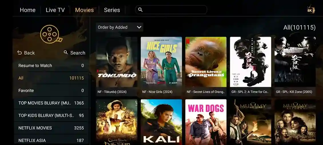 Preview 5 - Dgtl Planet Premium IPTV Subscription